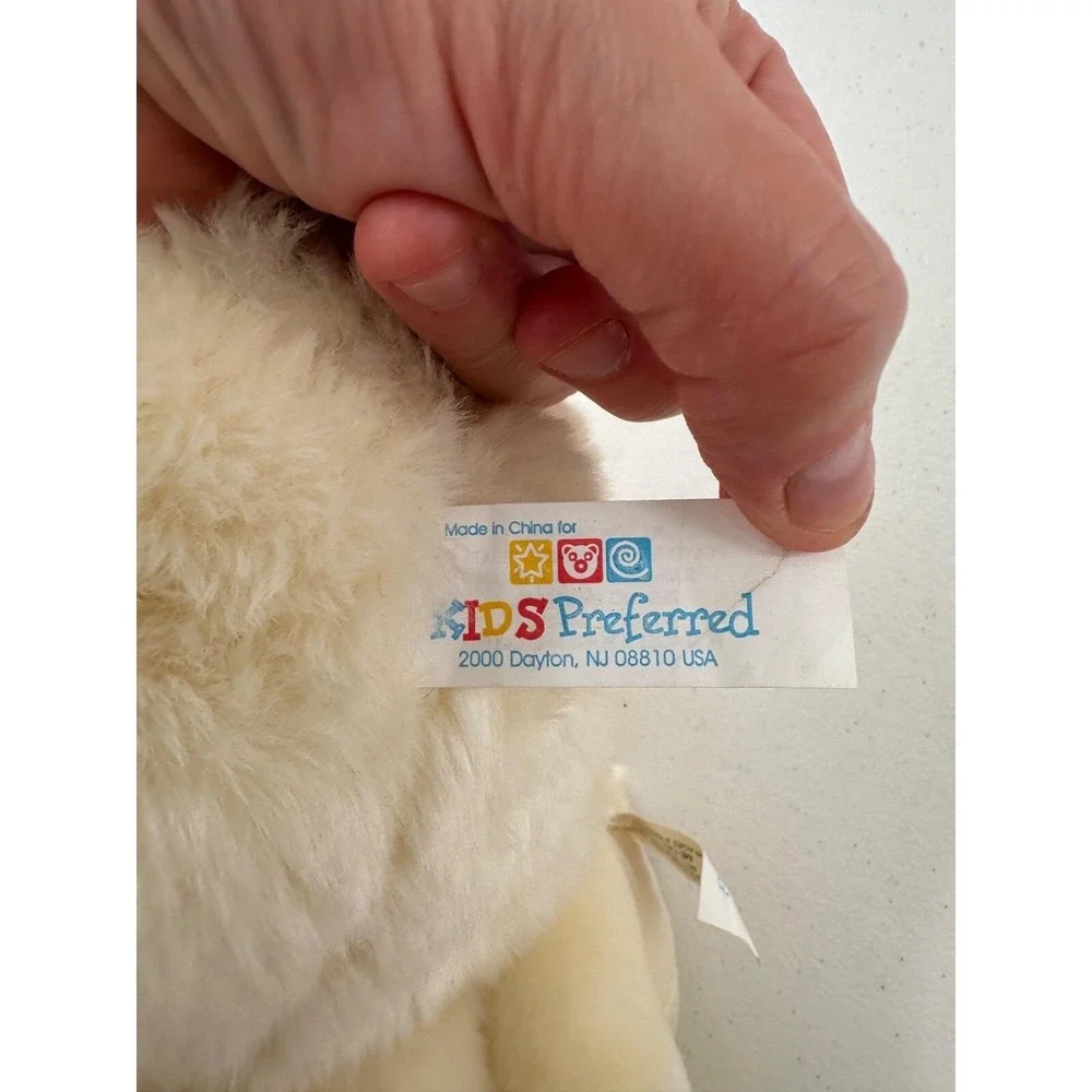 Kids Preferred Polar Bear Mama Baby Plush Set Scarf Hat Christmas 12